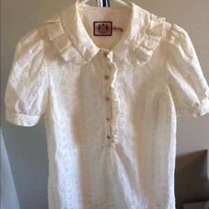Juicy couture 100% cotton top